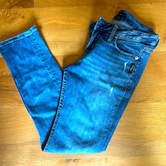 SILVER JEANS (SUKI SLIM) W27/L27 EUC - Picture 3 of 4
